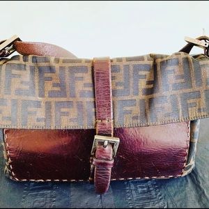 AUTHENTIC Vintage Fendi Shoulder Bag